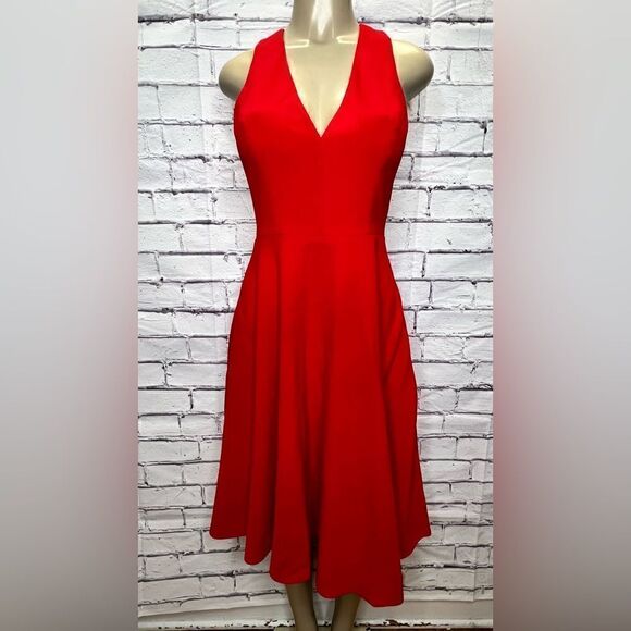 DRESS THE POPULATION Catalina Fit & Flare Cocktail Dress size Small NWOT - Picture 3 of 8